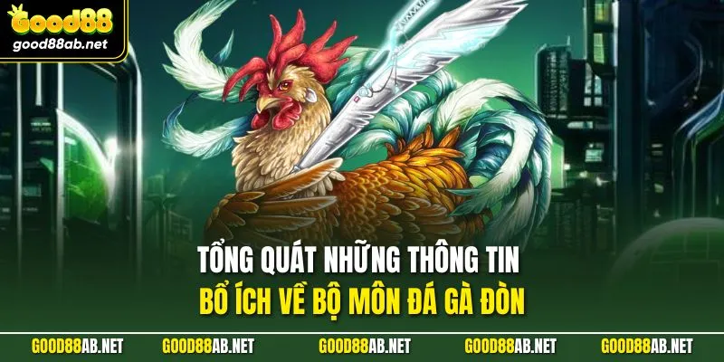 Tổng quát những thông tin bổ ích về bộ môn đá gà đòn